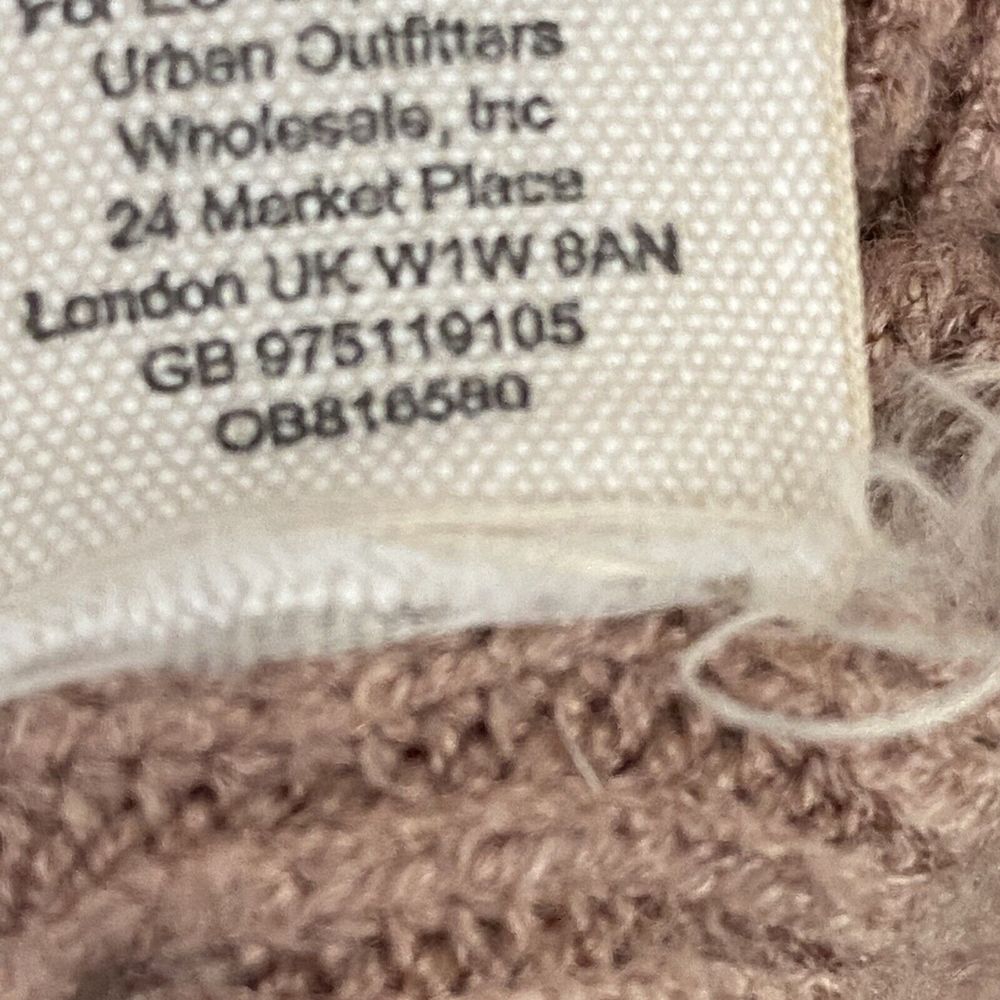 Free People Sweater Womens XS Softly Structured Knit Tunic Dusty Mauve Pullover - Picture 10 of 10
